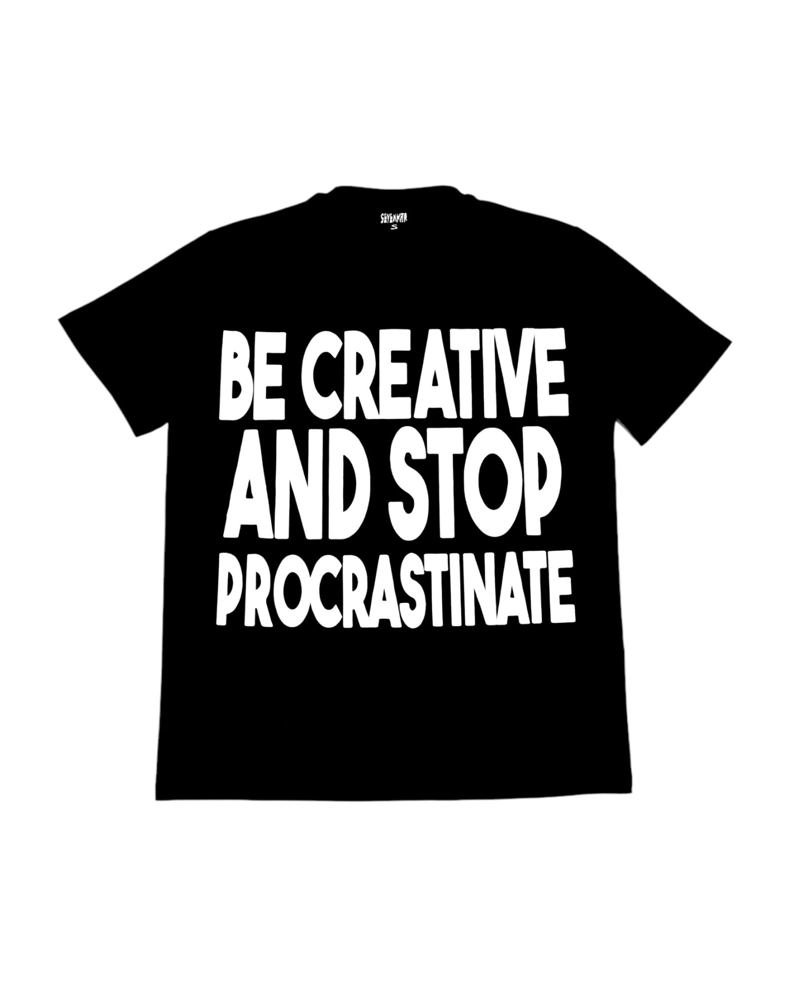 PROCRASTINATE T-SHIRT NOIR